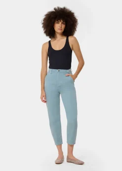 BERTA PAGE - Pantalon | Balloon fit | Taille en pouces