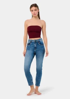 CAROLE-VADE JEANS Medium Mom Box | Taille en pouces