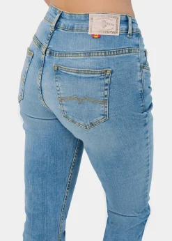 CAROLE-VADE JEANS Medium Mom Box | Taille en pouces