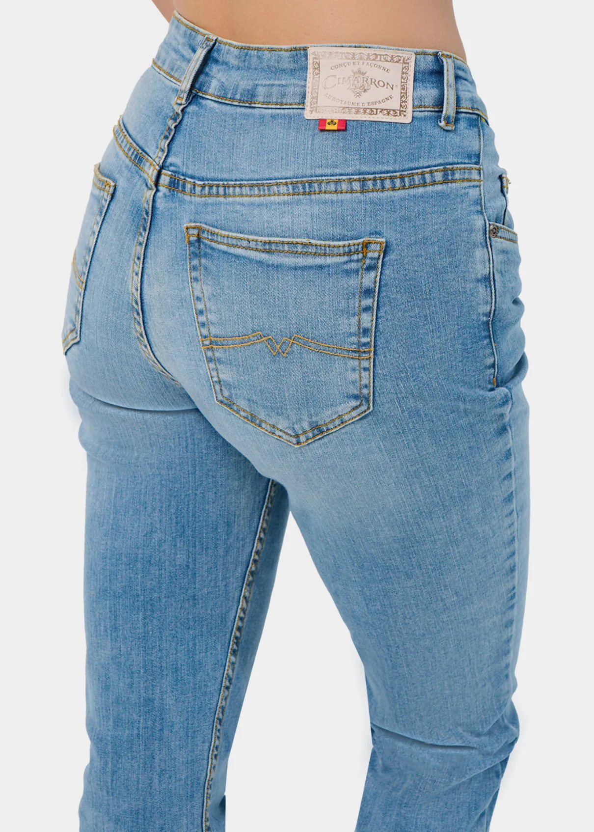 CAROLE-VADE JEANS Medium Mom Box | Taille en pouces