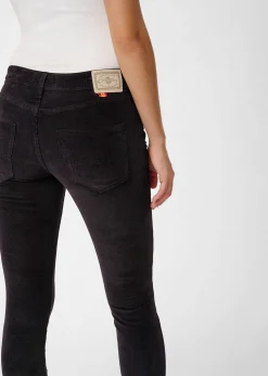 CASSIS LEIN - Pantalon skinny - taille basse | Taille en pouces