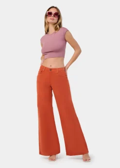 CELIA-AUDE JEANS Extra Flare Low Box | Taille en pouces