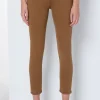 ENYA SATEN - Pantalon skinny - Taille très basse - Coupe cheville - Taille en pouces