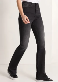 GRACIA BLACKY - Jeans | Taille haute - Boot Cut fit | Taille en pouces