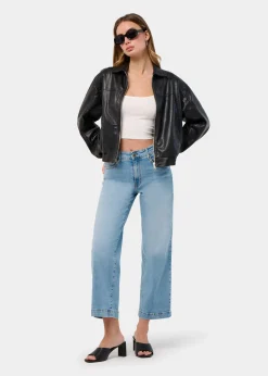 JEAN AURORA-VADE Medium Box Straight Wide Crop | Taille en pouces