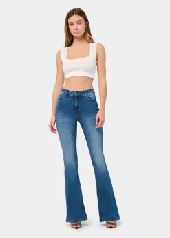 JEAN CARLA-VADE HAUTE BOX | Taille en pouces