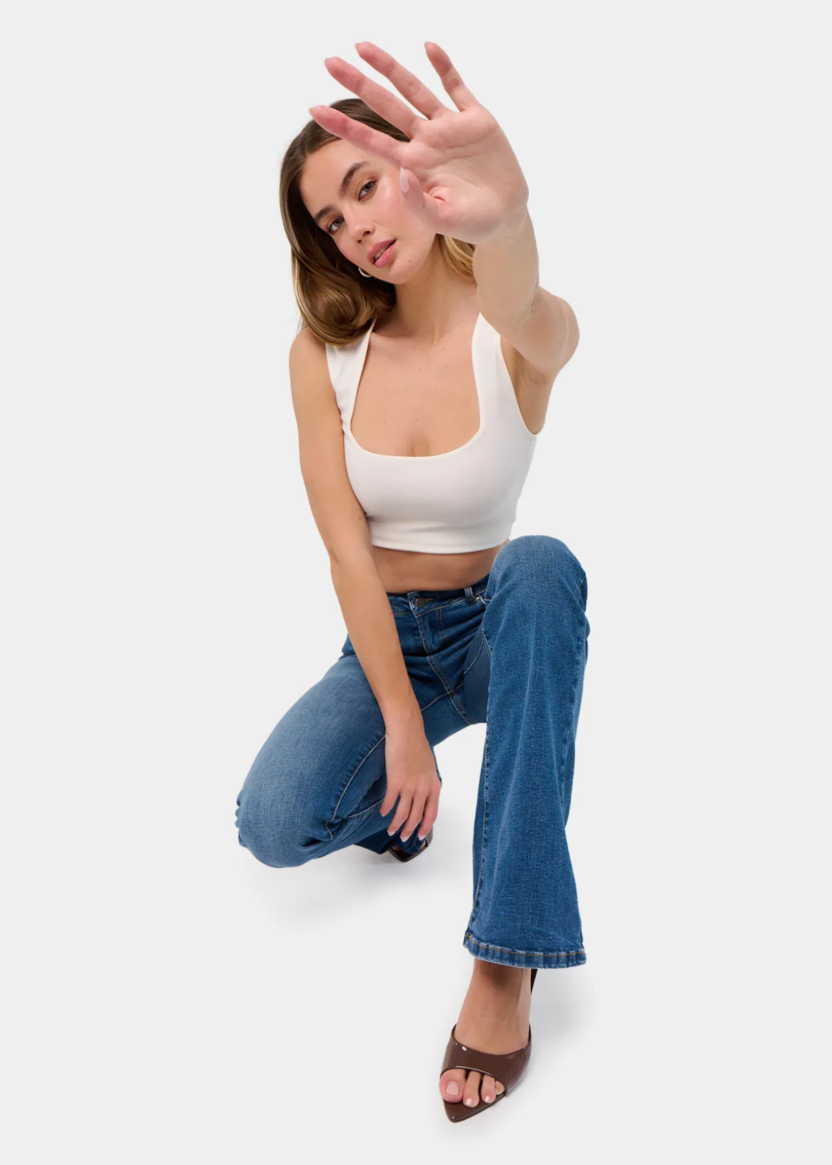 JEAN CARLA-VADE HAUTE BOX | Taille en pouces