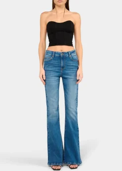 Jeans Coupe Flare | Carla-Ariane