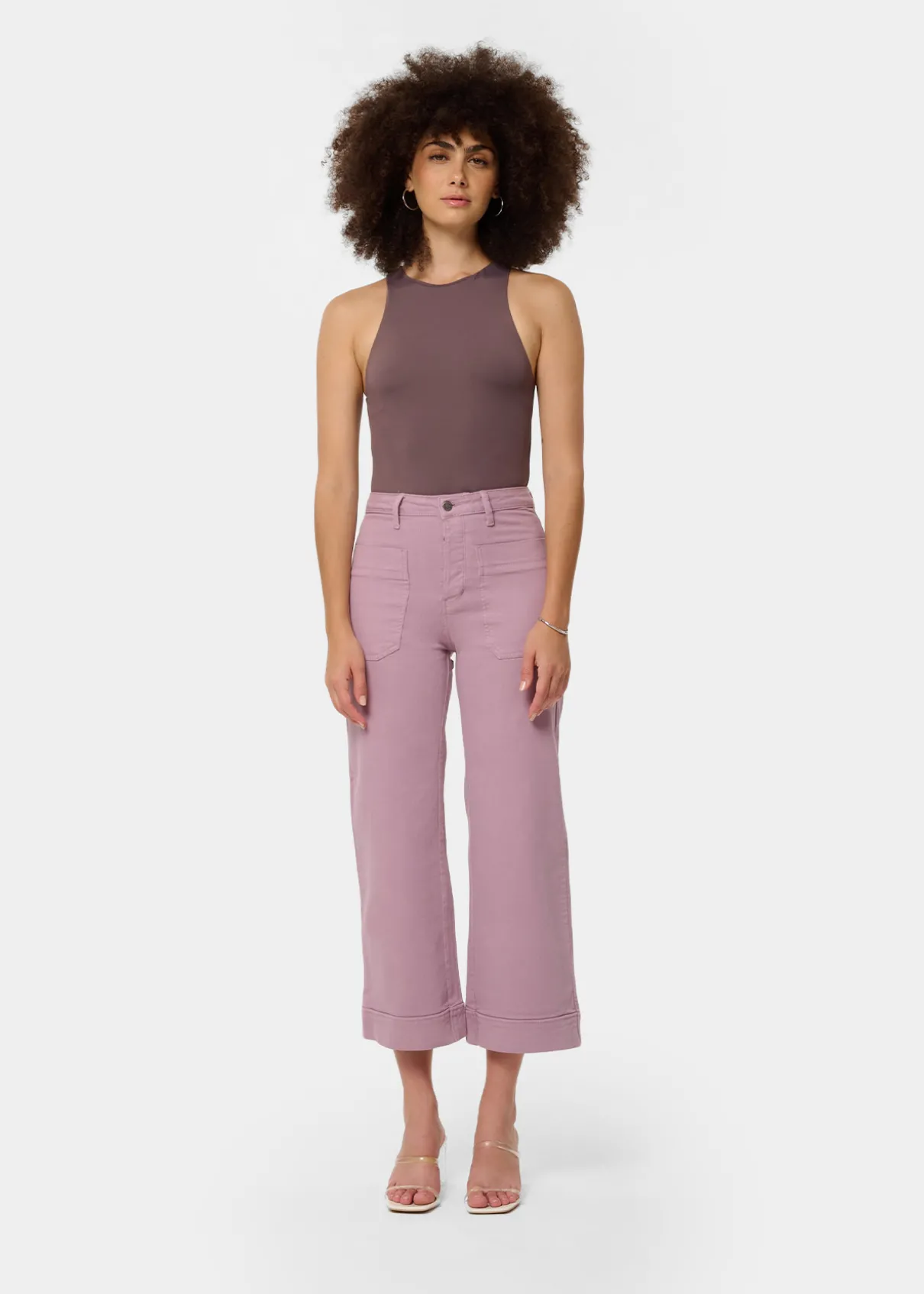 MARTINA PAGE - Jeans | Coupe Large court | Taille en pouces