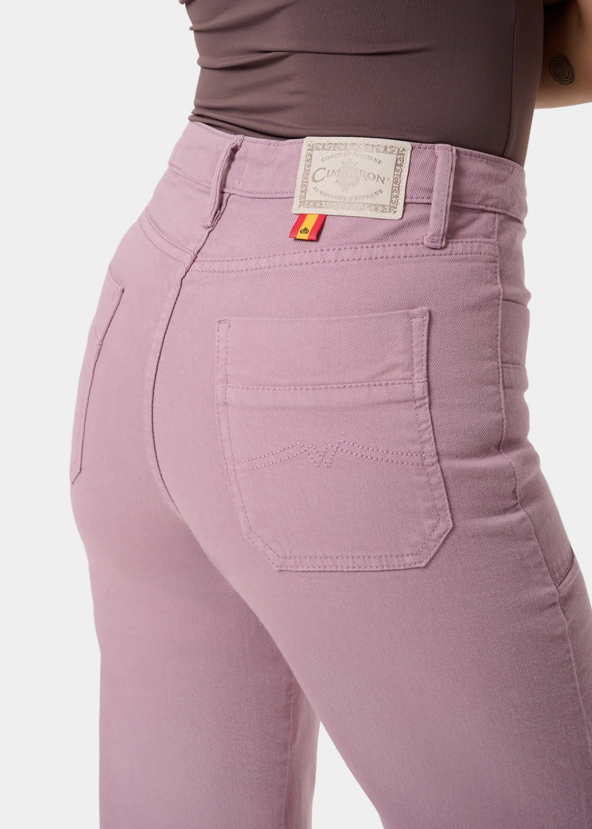 MARTINA PAGE - Jeans | Coupe Large court | Taille en pouces