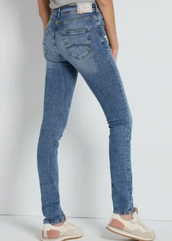 NOUFLORE BLUM Jean slim : Medium Box - Rise fit - Taille en pouces