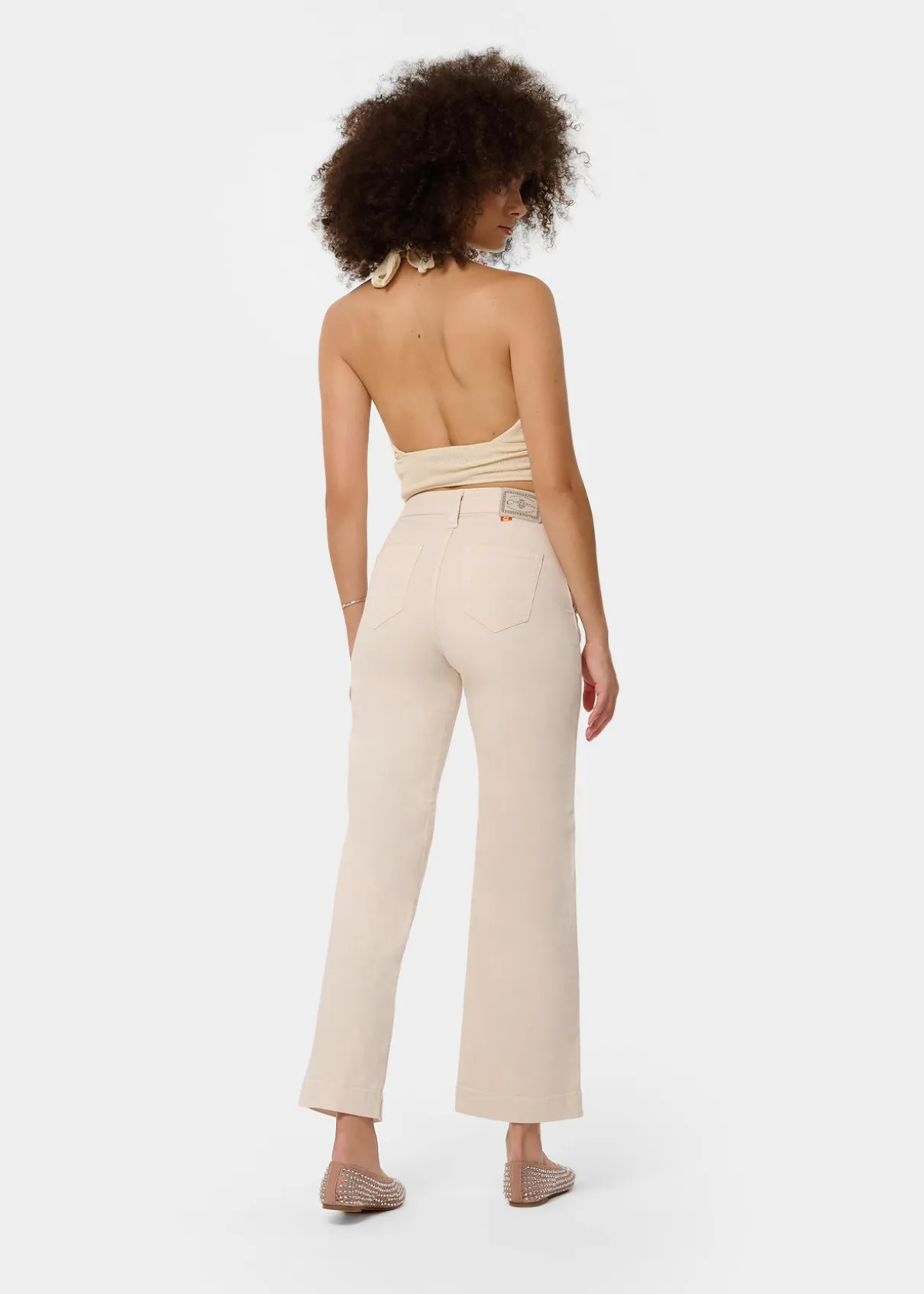 OLIVIA PAGE - Pantalon | Wide Leg fit | Taille en pouces