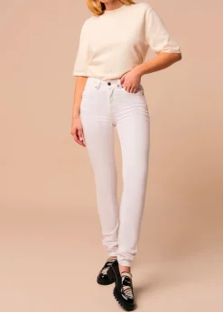 Pantalon | Nouflore-Satin Pêche