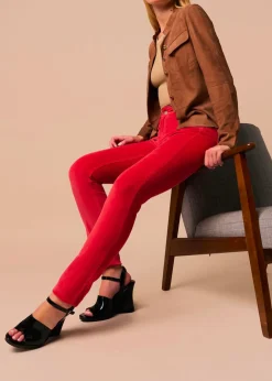 Pantalon Coupe Skinny | Cassis Ghalia