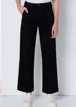 Pantalon Jambe Ample Droite | Olivia Lilou
