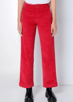 Pantalon Jambe Ample Droite | Olivia Ghalia