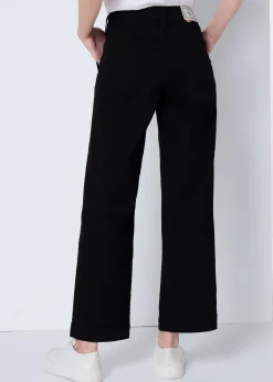 Pantalon Jambe Ample Droite | Olivia Lilou