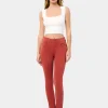 PANTALON NOUFLORE-ENOVA COULEUR pêche Box Medium Slim | Taille en pouces