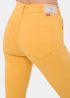 PANTALON NOUFLORE-ENOVA COULEUR pêche Box Medium Slim | Taille en pouces