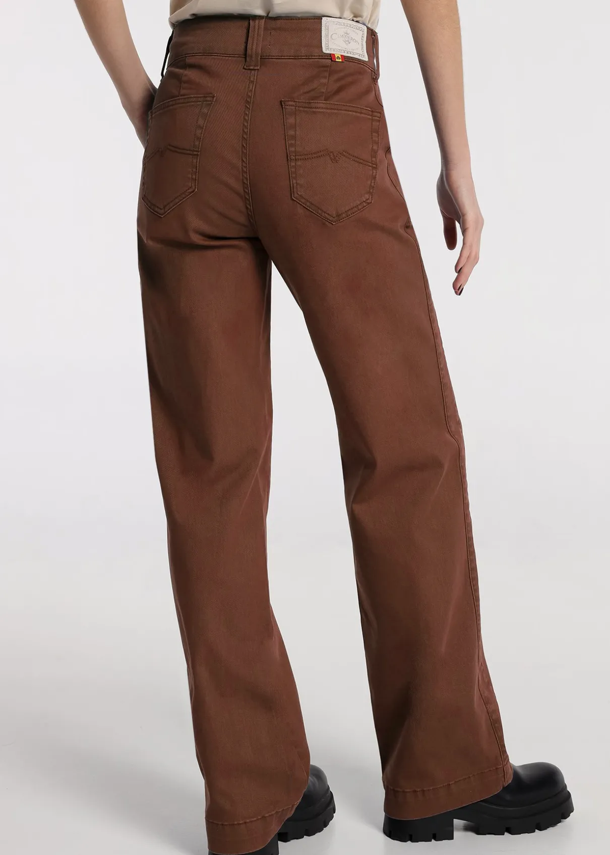 Pantalon Olivia-Denim | Taille en pouces