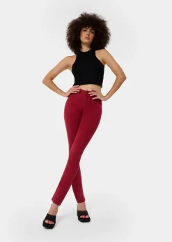 Pantalon slim NOUFLORE SATEN - Boîte moyenne - Coupe cintrée - Tailles en pouces
