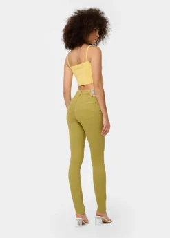 Pantalon slim NOUFLORE SATEN - Boîte moyenne - Coupe cintrée - Tailles en pouces