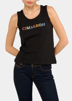 T-shirt sans manches Lina-Yani